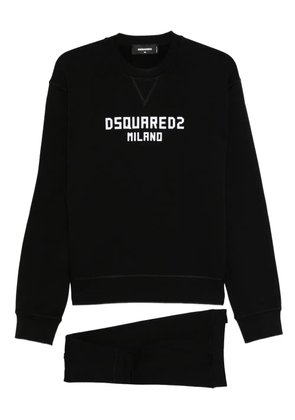 DSQUARED2 logo-print track suit - Black