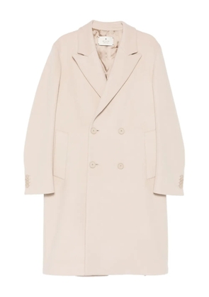 Manuel Ritz Double-breasted Coat - Neutrals