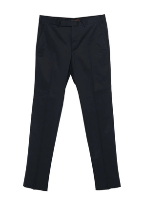 Zegna concealed-fastening tailored trousers - Blue