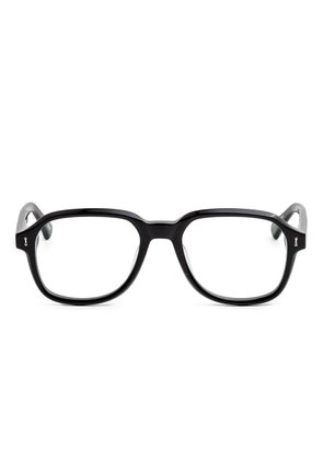 Peter And May Night Train rectangular-frame glasses - Black