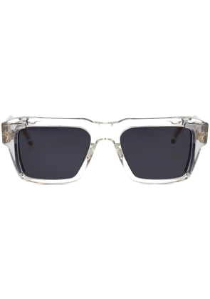 Akoni rectangle-frame sunglasses - Grey