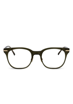 Linda Farrow Arch Optical square-frame glasses - Green