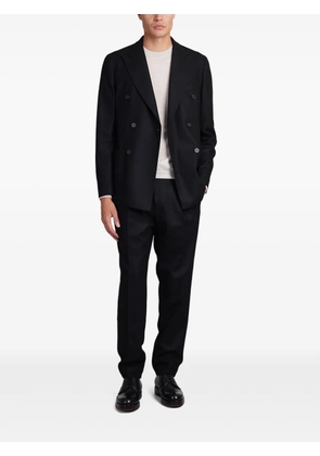 Santaniello double-breasted suits - Black