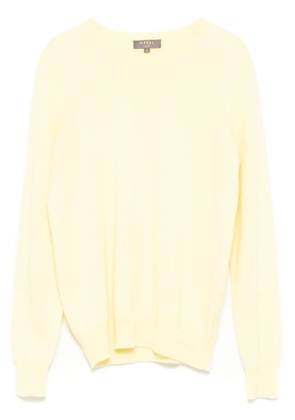 N.Peal Evie Classic round neck jumper - Yellow