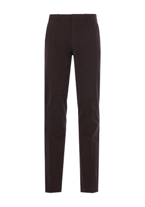 Zegna twill trousers - Brown