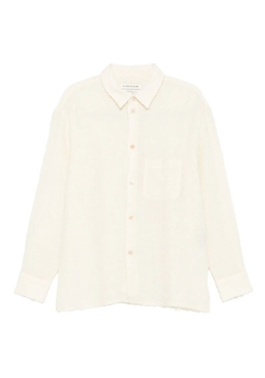 A Kind of Guise Gusto brushed-effect shirt - White