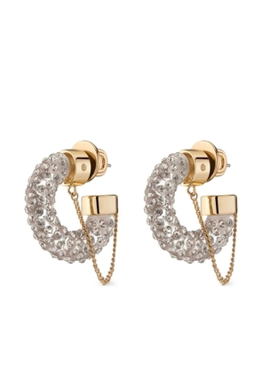 DEMARSON New York crystal-embellished earrings - Gold