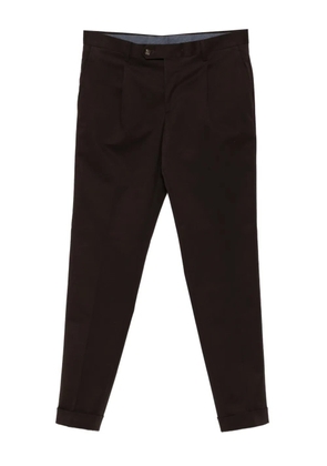 Barba Napoli pleated trousers - Brown