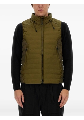 JG1 zip-fastening gilet - Green