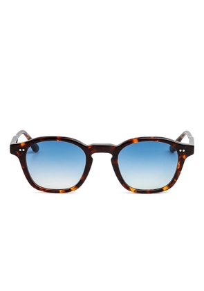 Peter And May Palace tortoiseshell square-frame sunglasses - Brown