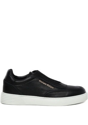 Giuliano Galiano logo-detail trainers - Black