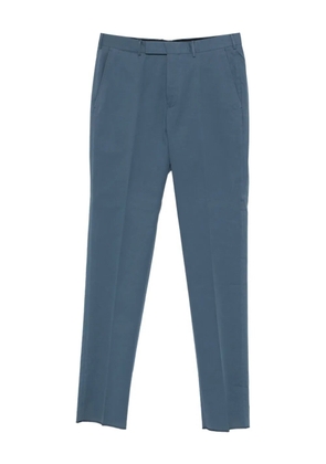 Zegna concealed-fastening chinos - Blue