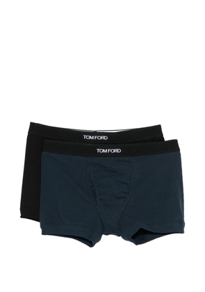 TOM FORD ribbed-band boxers (set of two) - Blue