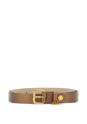 GIANNI CHIARINI leather buckle belt - Brown
