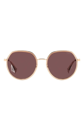 Polaroid round-frame sunglasses - Pink