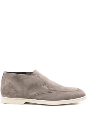 Doucal's suede boots - Grey