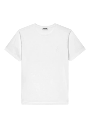 DONDUP logo-embroidered t-shirt - White