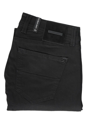 Sartoria Tramarossa logo-patch trousers - Black