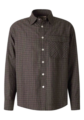 Carrer checked shirt - Brown