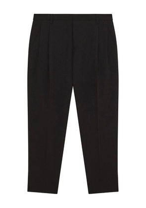 Patrizia Pepe pleated-detail trousers - Black