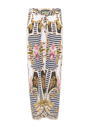 Camilla Rococo midi skirt - Black