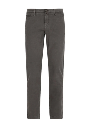 Jacob Cohën logo-plaque trousers - Grey