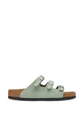 Birkenstock adjustable-straps leather sandals - Green