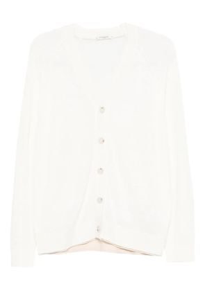 Paolo Pecora button-front cotton cardigan - White