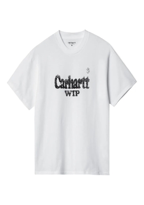 Carhartt WIP Spree Halftone logo-print cotton T-shirt - White