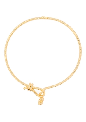 Eddie Borgo knotted rope necklace - Gold