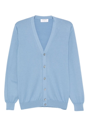 Gran Sasso V-neck cardigan - Blue
