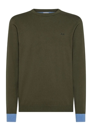 Sun68 elbow-patch sweater - Green