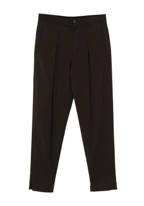 Emporio Armani pleat-detail trousers - Brown