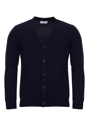 LOJA DAS MEIAS button v-neck cardigan - Blue