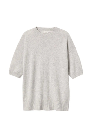 Lafayette 148 knitted short-sleeve sweater - Grey