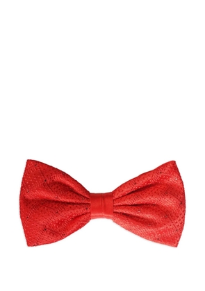 Stefano Ricci crystal-embellished embroidered bow tie