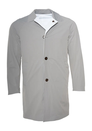 Kired reversible buttoned overcoat - Grey