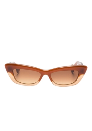 Aquazzura Riviera 47 sunglasses - Brown