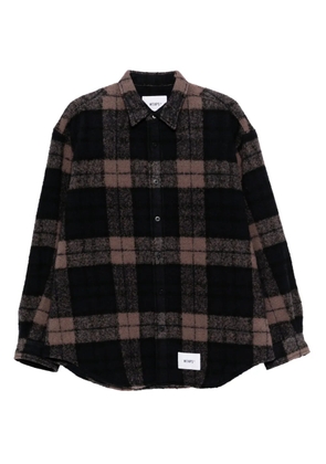 WTAPS checked shirt - Blue
