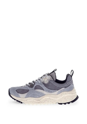 FLOWER MOUNTAIN panelled sneakers - Grey