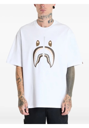 A BATHING APE® shark-graphic T-shirt - White
