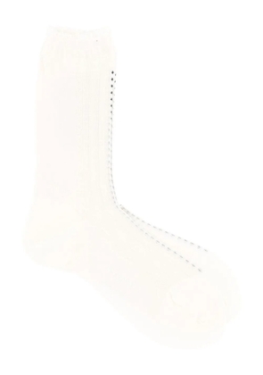 Antipast ribbed socks - White