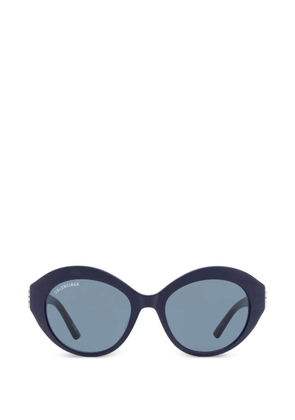 Balenciaga Eyewear BB0133 oval-frame sunglasses - Blue