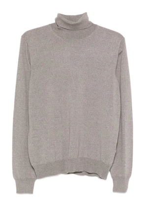 Tagliatore turtleneck virgin-wool sweater - Grey
