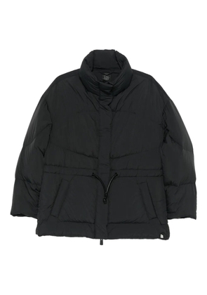 Bacon drawstring-waist padded coat - Black