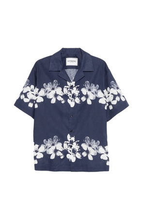 Iceberg floral-pattern shirt - Blue