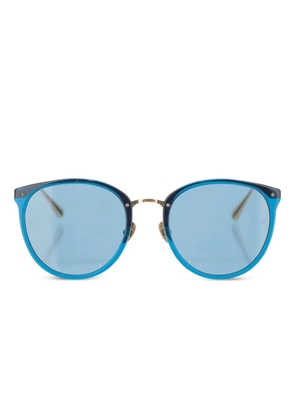Linda Farrow round-frame sunglasses - Blue