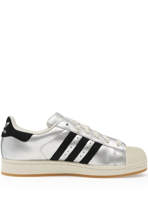 adidas Superstar II lace-up low-top sneakers - Metallic