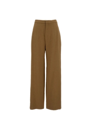 Jejia wide-leg trousers - Brown