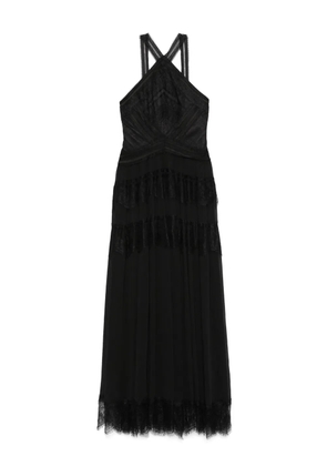 ERMANNO FIRENZE lace maxi dress - Black
